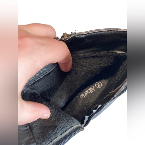 Alberto - Women’s Vegan Leather Heeled Booties - Picture 2 of 9